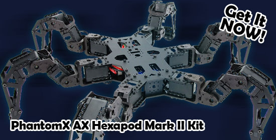 PhantomX AX Hexapod Mark II Kit