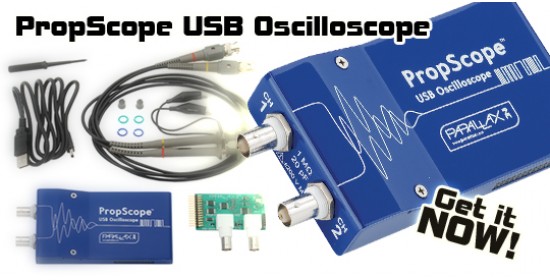 PropScope USB Oscilloscope