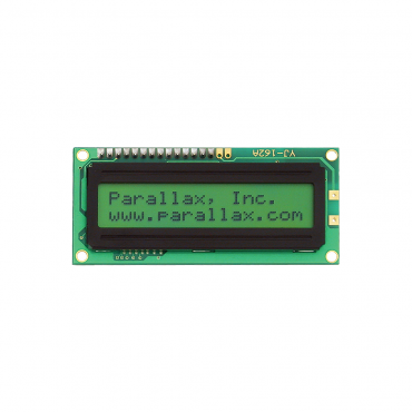 2 x 16 Parallel LCD