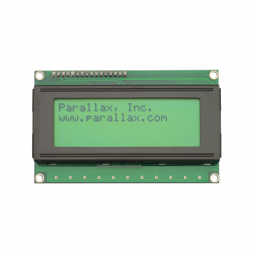 Parallax 4 x 20 Serial LCD (Backlit)