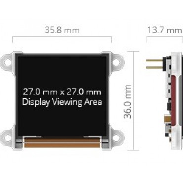 Display µOLED 128 G2