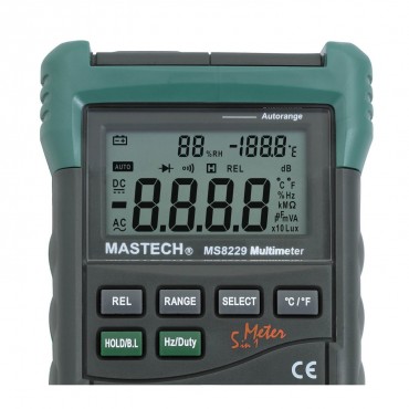 Mastech MS8229 Auto-Range 5-in-1 Multi-functional Digital Multimeter