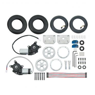 Motor Mount & Wheel Kit - Aluminum