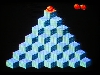 A Q-bert inspired game demo by Rainer Blessing.