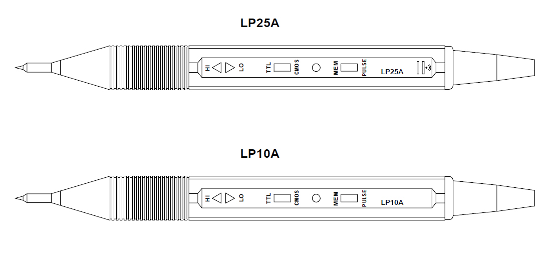 LP10A/LP25A Logic Probe.