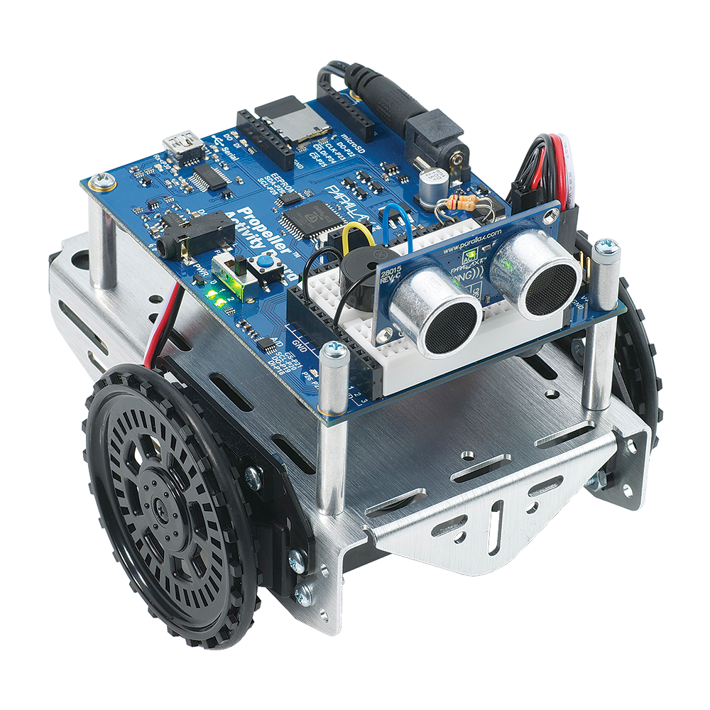 ActivityBot Robot Kit Assembled.
