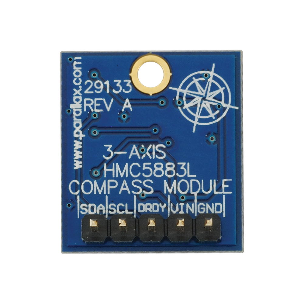 Compass Module 3-Axis HMC5883L - bottom view.