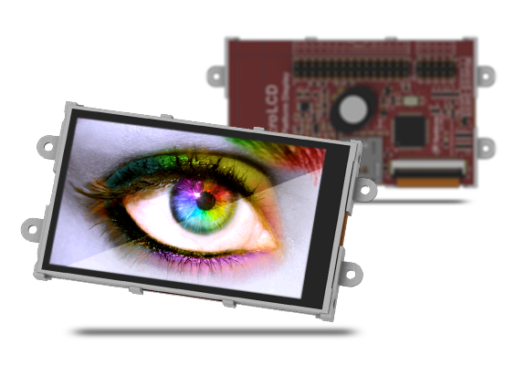 3.2 inches microLCD PICASO Display.