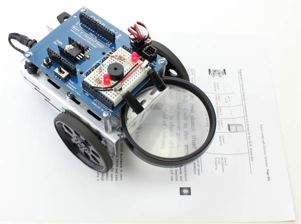 ActivityBot Robot Kit With Magnifier.